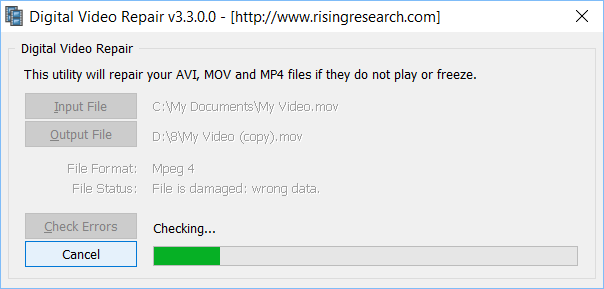 damaged mp4 video repair